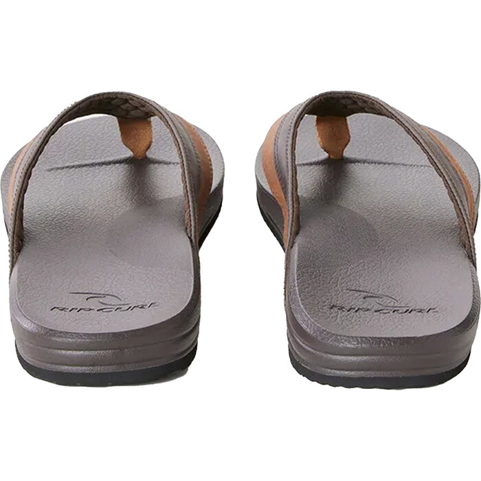 2024 Rip Curl Mnner Soft Top Open Toe Flip Flops 1B9MOT - Brown / Tan